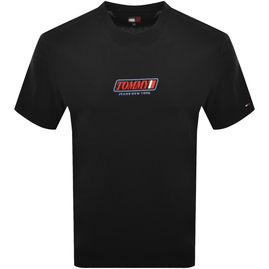 Image number 1 for Tommy Jeans 90s Vintage T Shirt Black