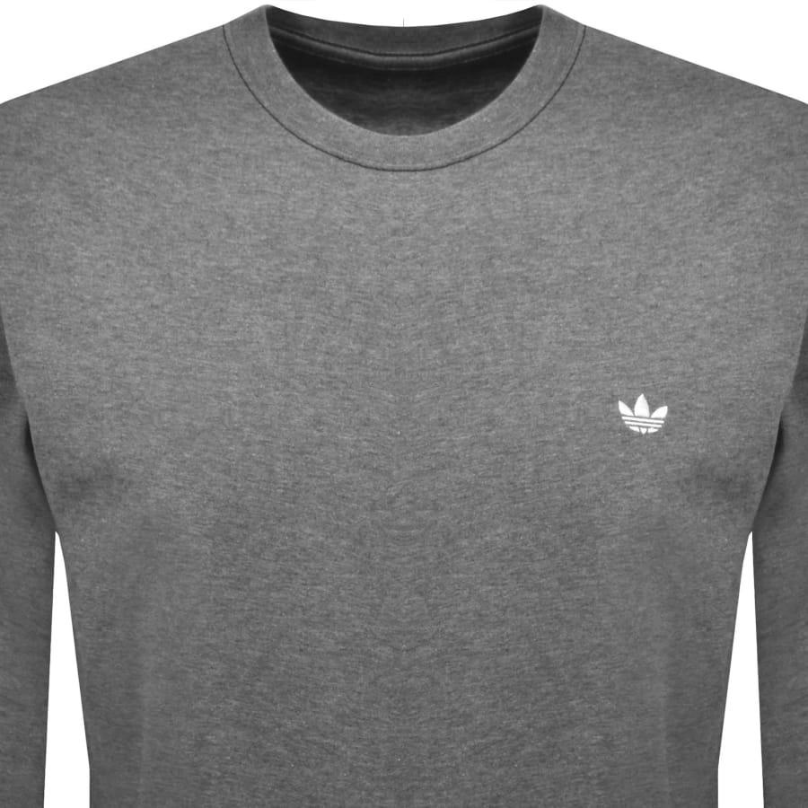 Image number 2 for adidas Originals Essentials T Shirt Grey