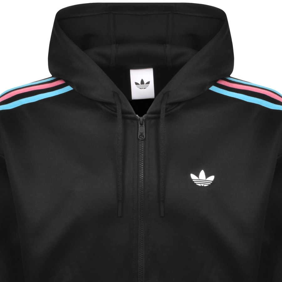 Image number 2 for adidas Originals Spacer Oversized Hoodie Black