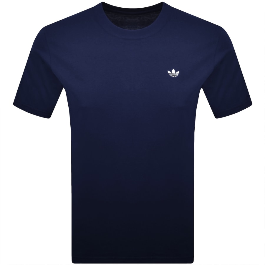 Image number 1 for adidas Essential Trefoil T Shirt Navy
