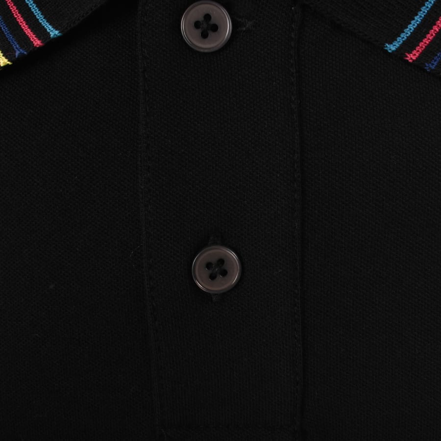 Image number 3 for Paul Smith Regular Fit Polo T Shirt Black