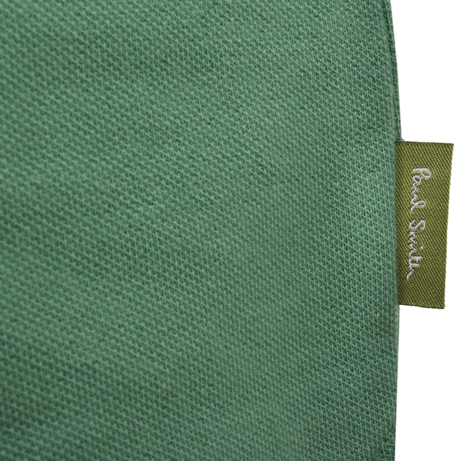 Image number 3 for Paul Smith Tipped Polo T Shirt Green