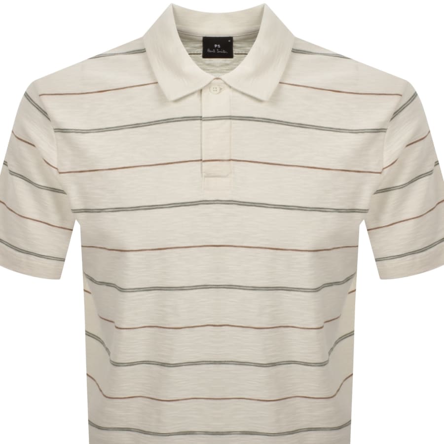 Image number 2 for Paul Smith Casual Fit Polo Beige