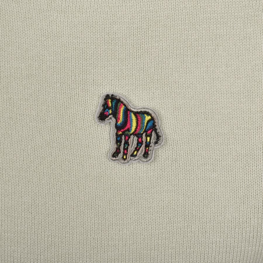 Image number 3 for Paul Smith Short Sleeve Knit Jumper Beige