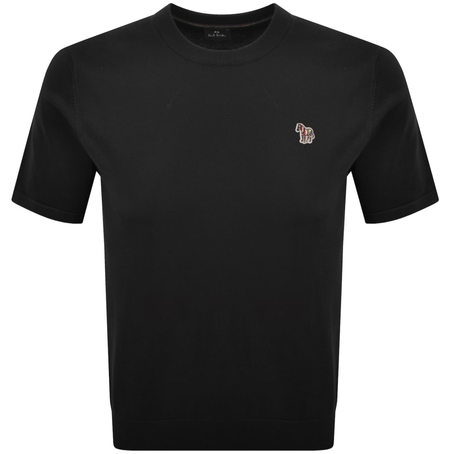 Image number 1 for Paul Smith Short Sleeve Knit Jumper Navy