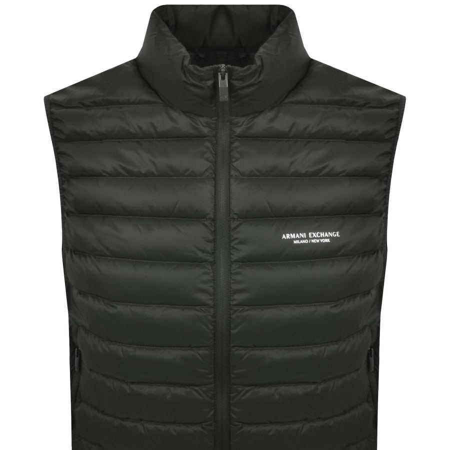 Image number 2 for Armani Exchange Down Gilet Peat Green