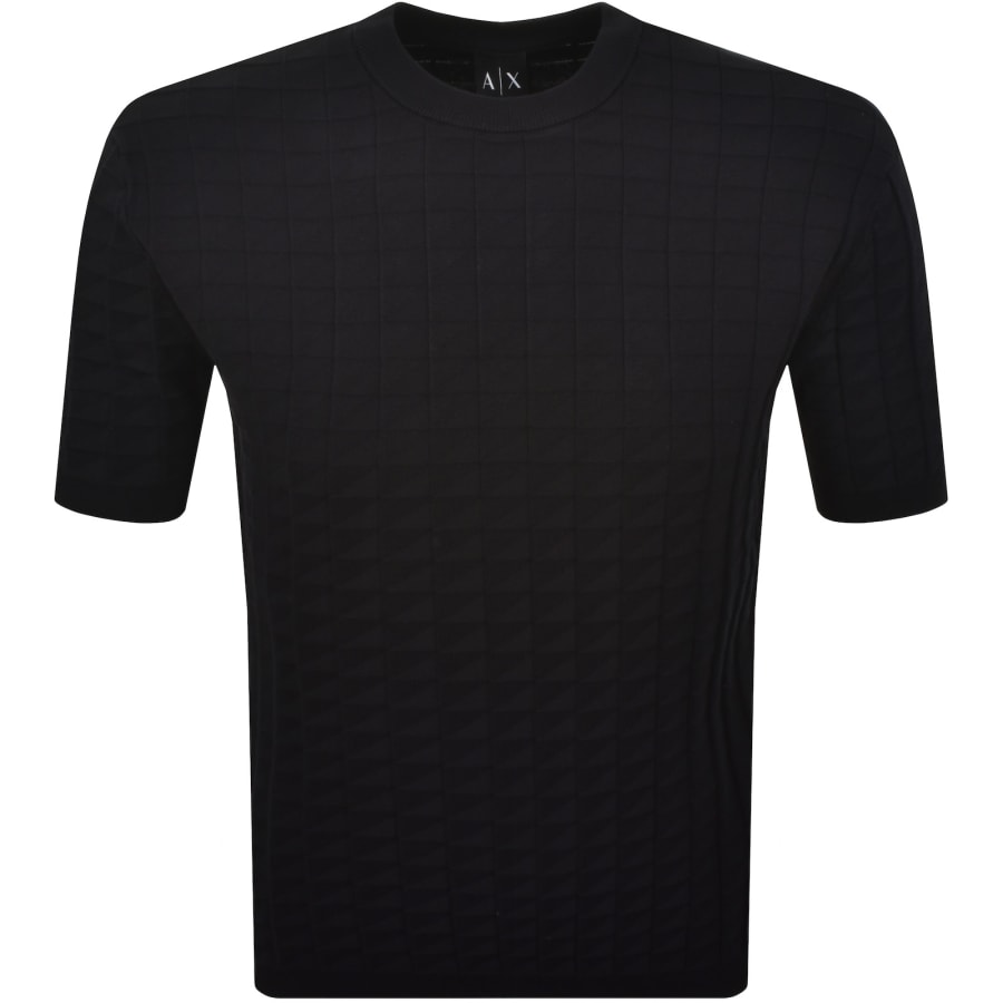 Image number 1 for Armani Exchange Knit Jumper Navy