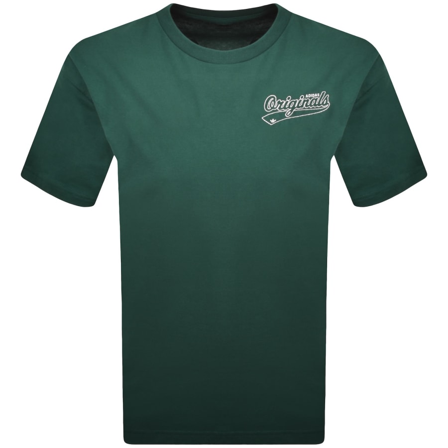 Image number 2 for adidas Originals Undel T Shirt Green