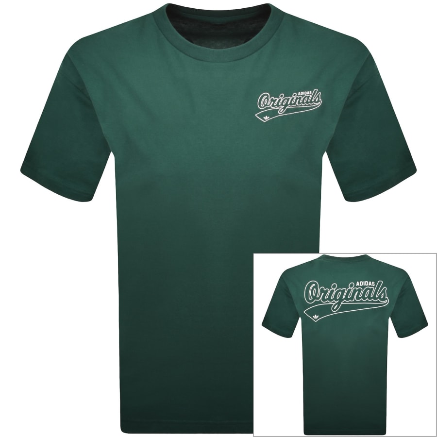 Image number 1 for adidas Originals Undel T Shirt Green