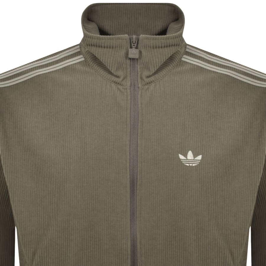 Image number 2 for adidas Originals Firebird Track Top Khaki