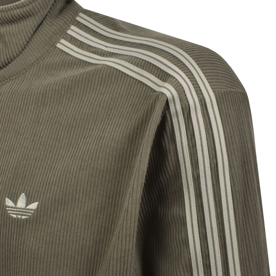 Image number 4 for adidas Originals Firebird Track Top Khaki
