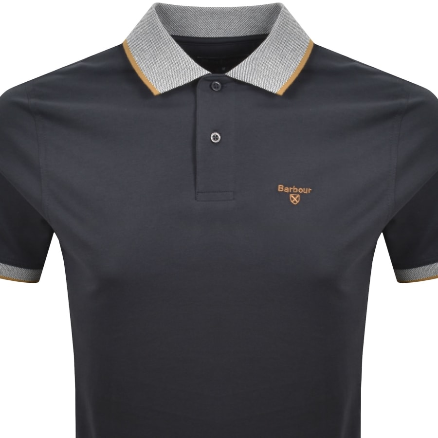 Image number 2 for Barbour Cornsay Polo T Shirt Navy