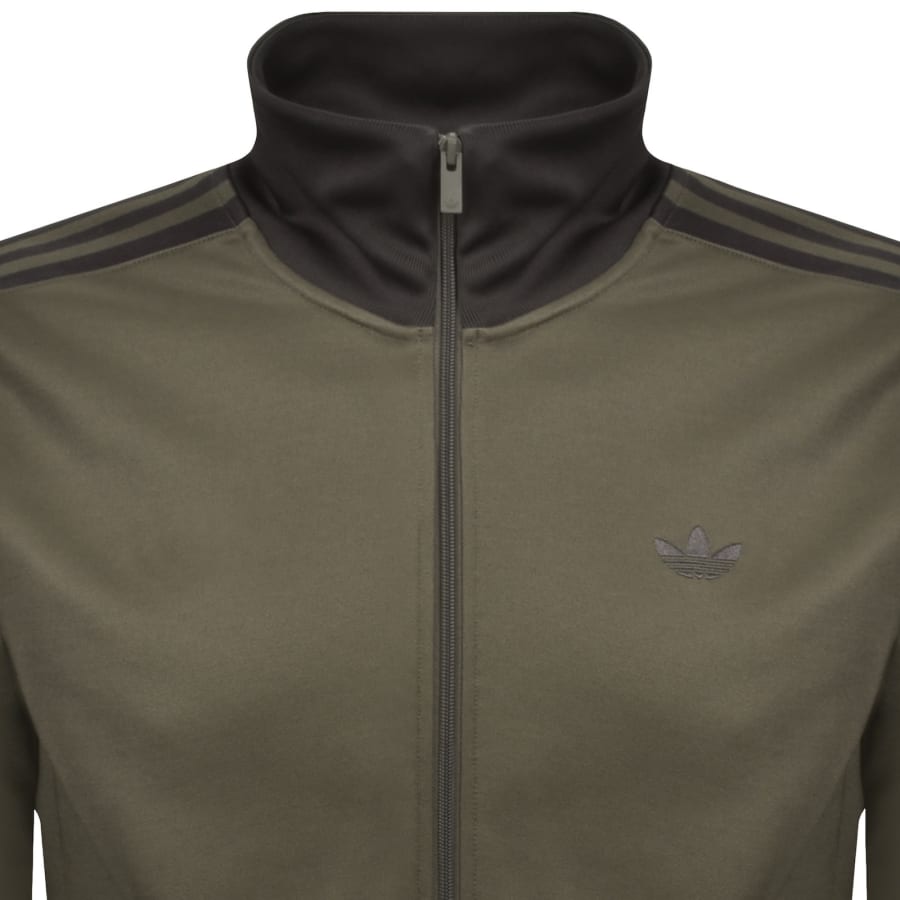 Image number 2 for adidas Originals Beckenbauer Track Top Khaki