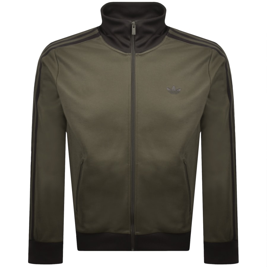 Image number 1 for adidas Originals Beckenbauer Track Top Khaki