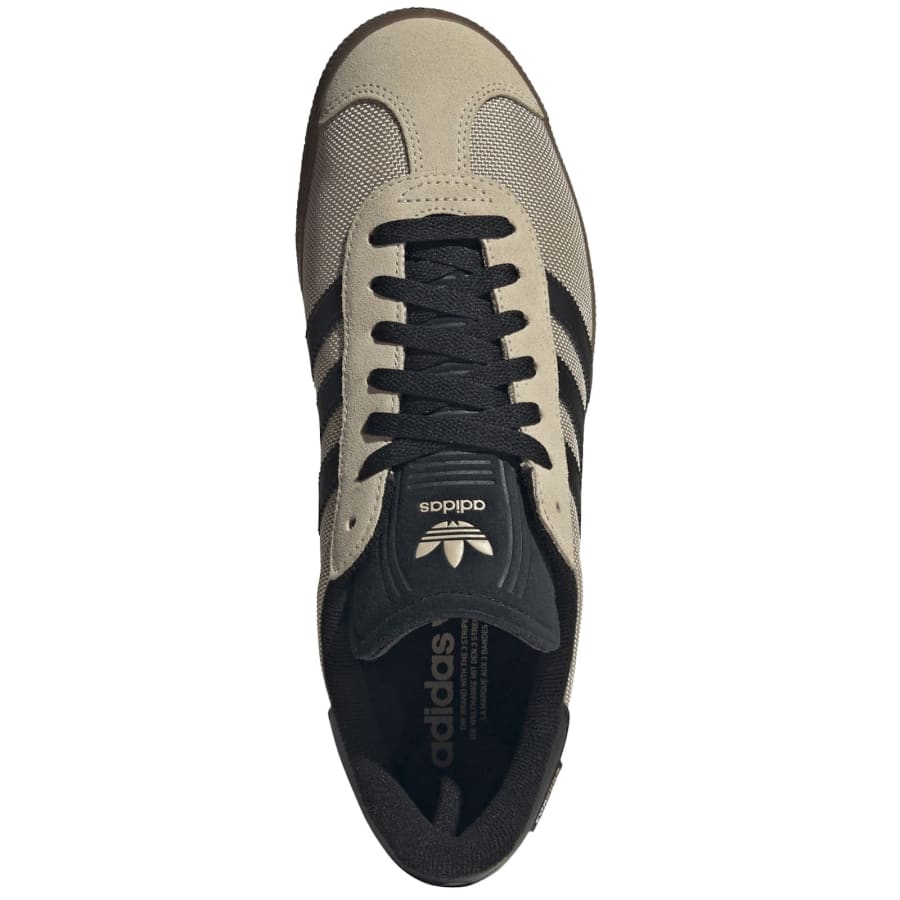 Image number 3 for adidas Originals Gazelle Trainers Beige