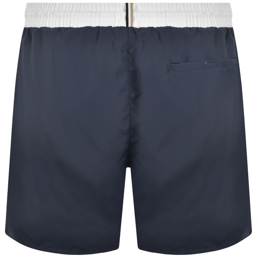 Image number 2 for BOSS Starfish Swim Shorts Navy
