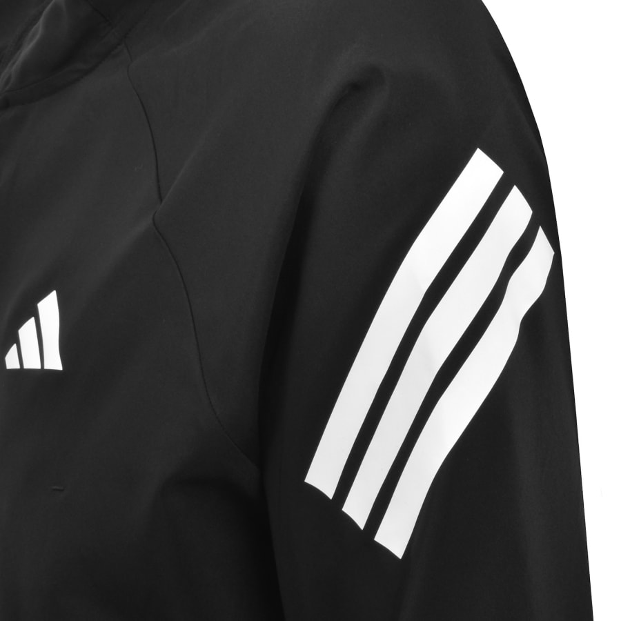 Image number 4 for adidas Sportswear 3 Stripe Jacket Black