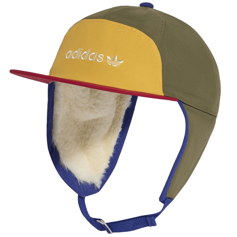 Image number 1 for adidas Originals Ear Flap Cap Green