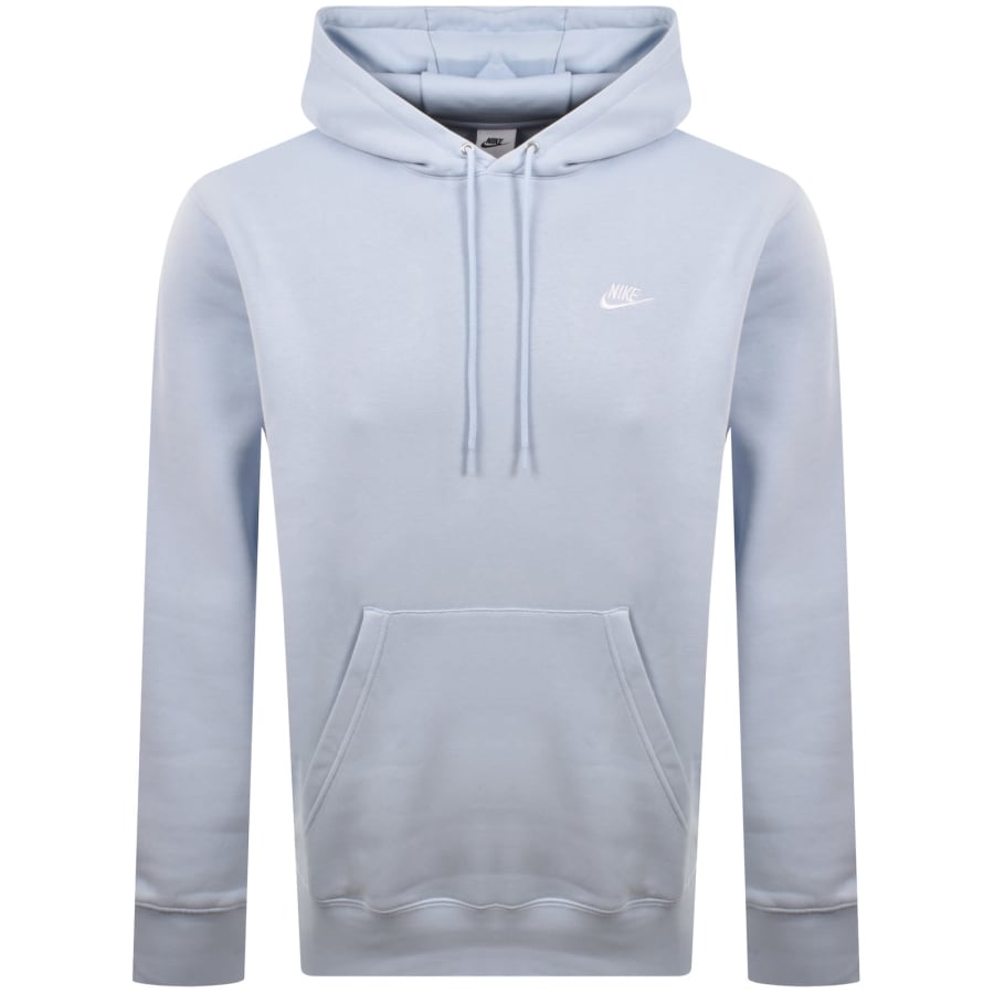 Image number 1 for Nike Club Hoodie Blue