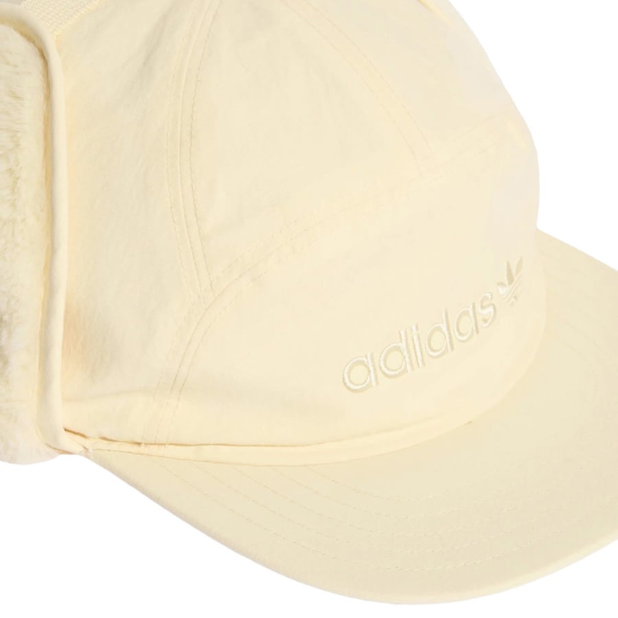 Image number 3 for adidas Originals Ear Flap Cap Cream