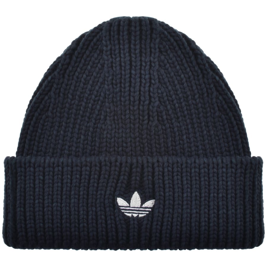 Image number 1 for adidas Originals Short Beanie Navy