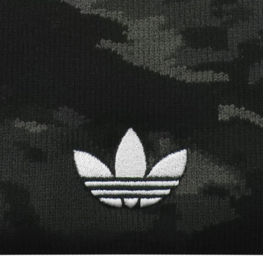Image number 3 for adidas Originals Cuffless Camo Beanie Black