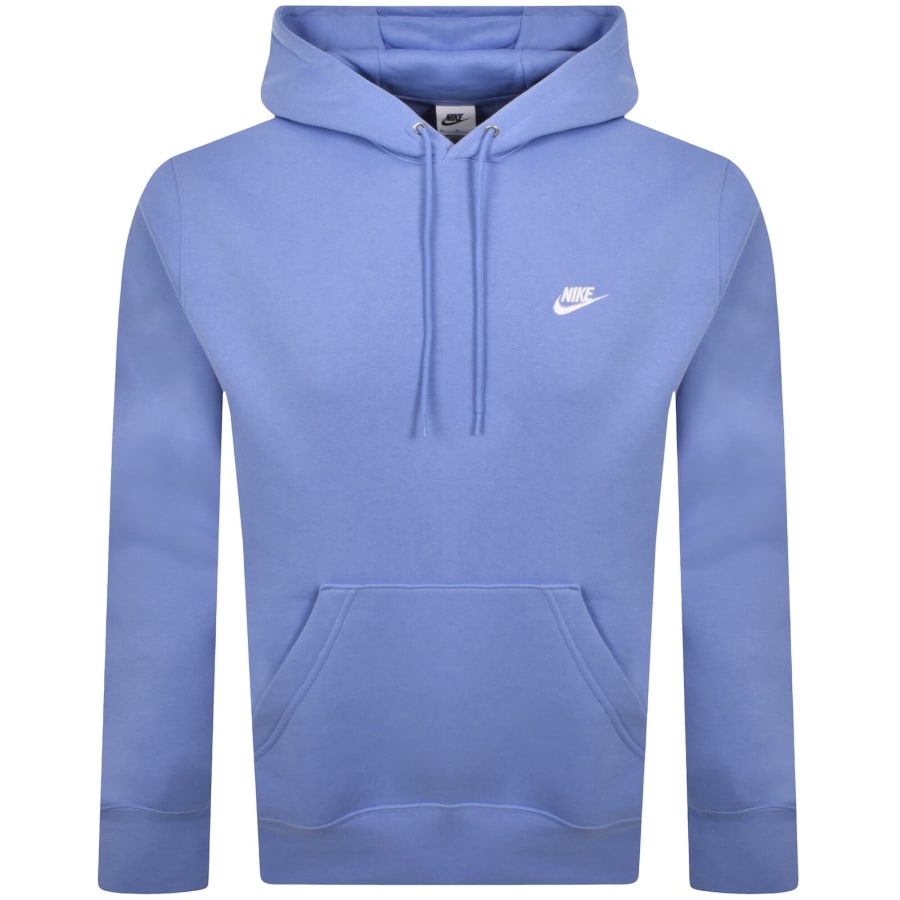 Image number 1 for Nike Club Hoodie Blue