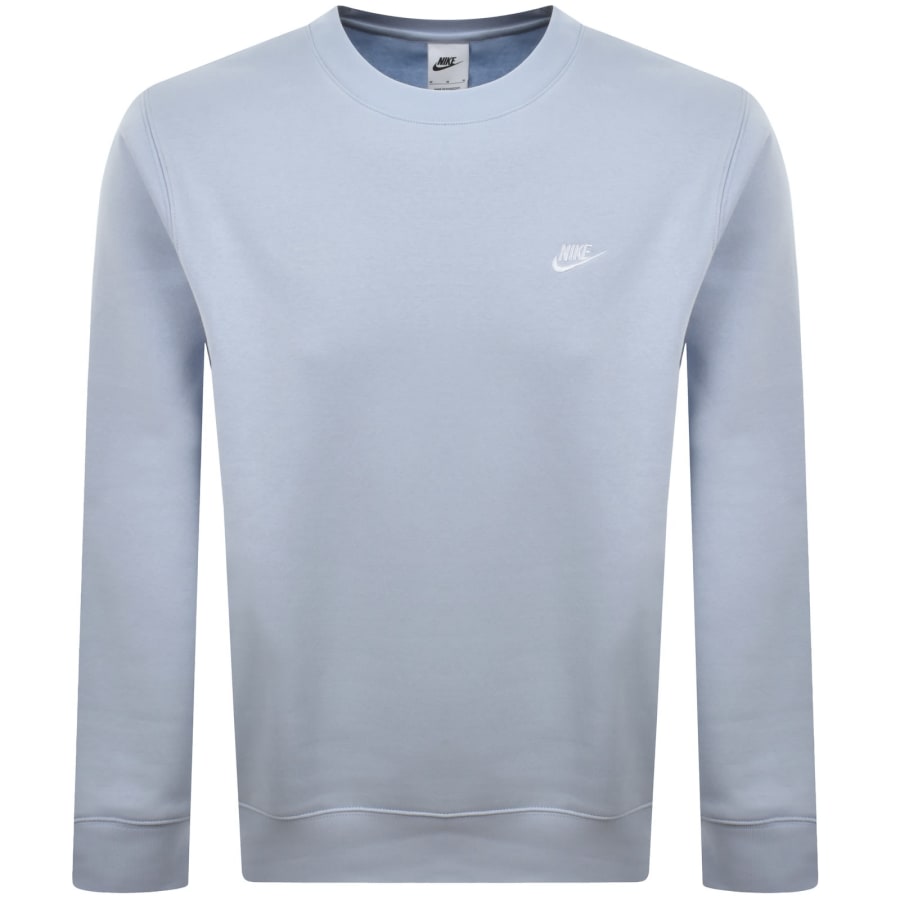 Image number 1 for Nike Crew Neck Club Sweatshirt Blue