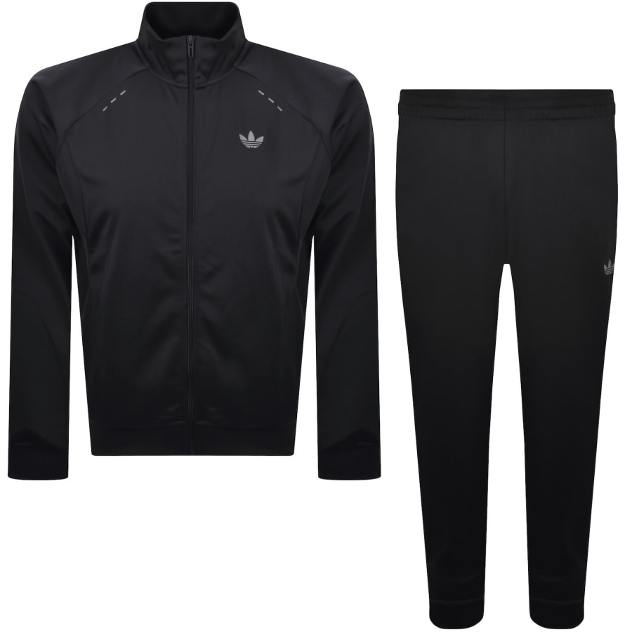 Image number 1 for adidas Originals Tech Essentials Tracksuit Grey