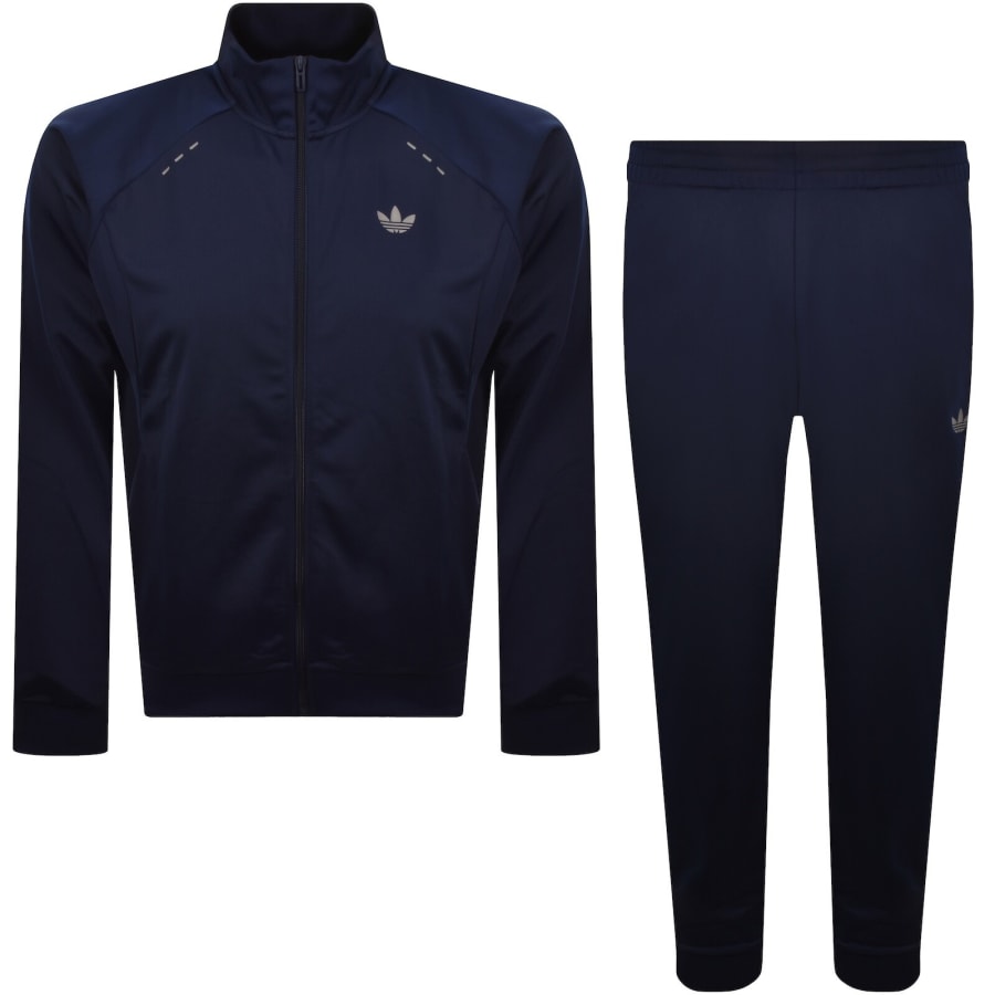 Image number 1 for adidas Originals Tech Essentials Tracksuit Navy
