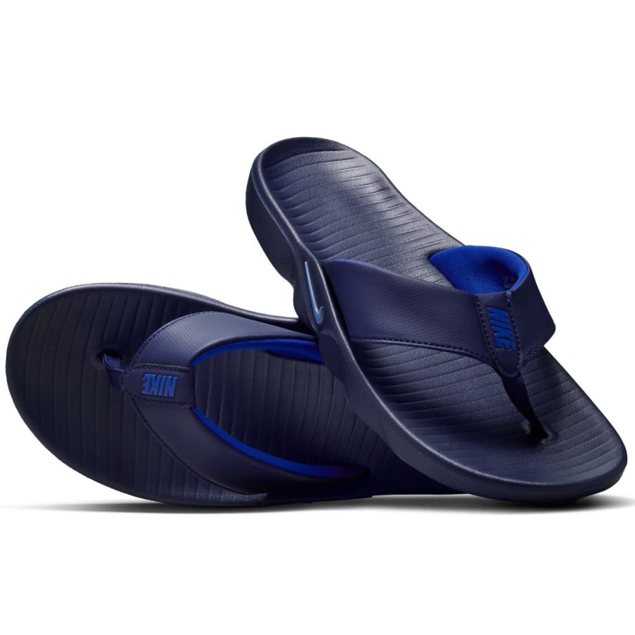 Image number 5 for Nike Marina Flip Flops Navy