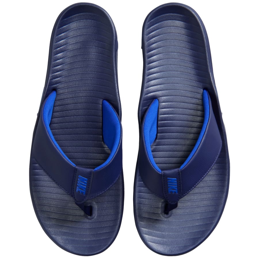 Image number 1 for Nike Marina Flip Flops Navy
