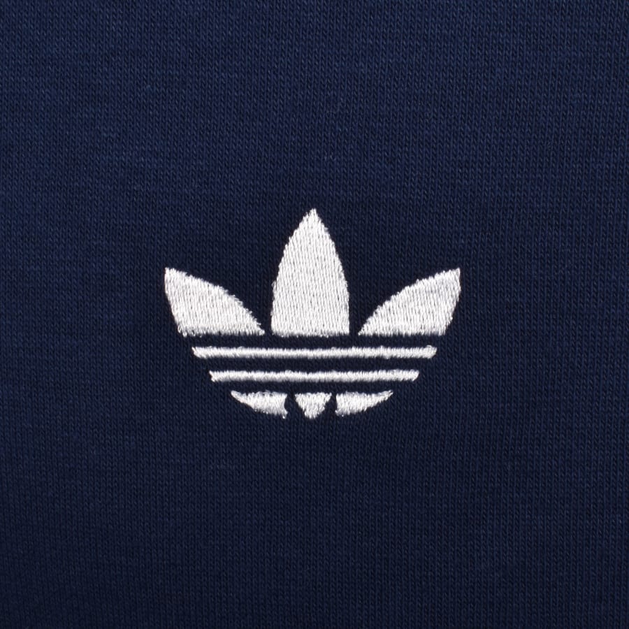 Image number 3 for adidas Originals 3 Stripes Hoodie Navy