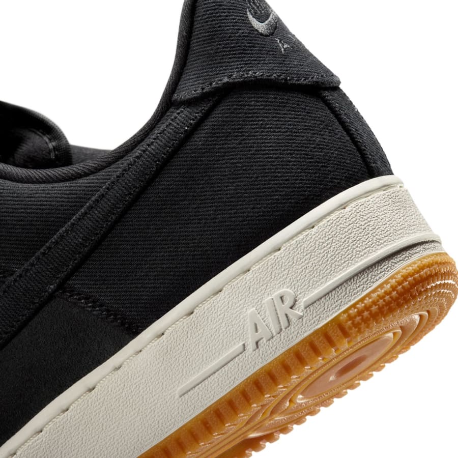 Image number 5 for Nike Air Force 1 Trainers Black