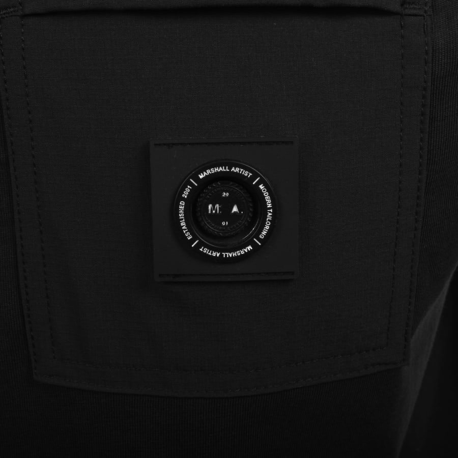 Image number 3 for Marshall Artist Kyoto Pocket T Shirt Black