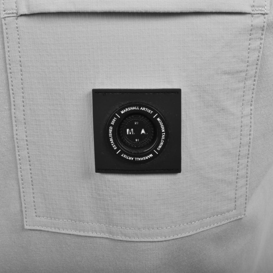 Image number 3 for Marshall Artist Kyoto Pocket T Shirt Grey