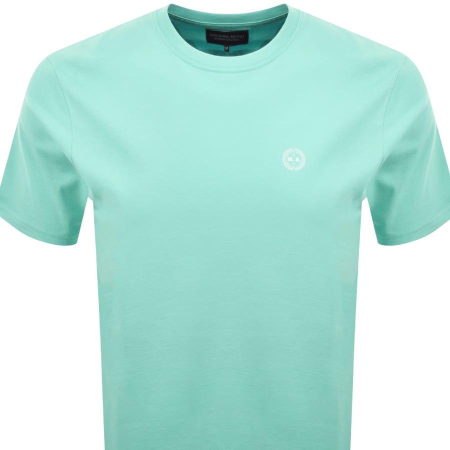 Image number 2 for Marshall Artist Delta T Shirt Mint Green