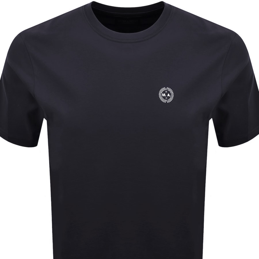 Image number 2 for Marshall Artist Delta T Shirt Navy