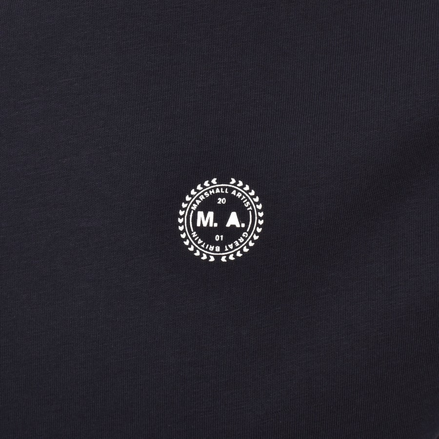 Image number 3 for Marshall Artist Delta T Shirt Navy