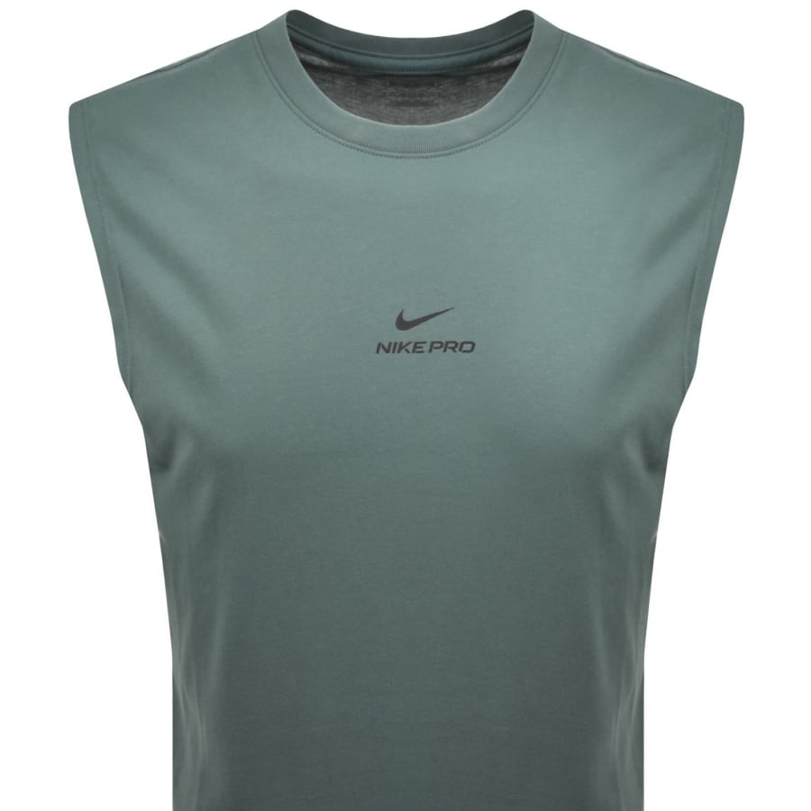 Image number 2 for Nike Training Dri Fit Nike Pro Vest Grey