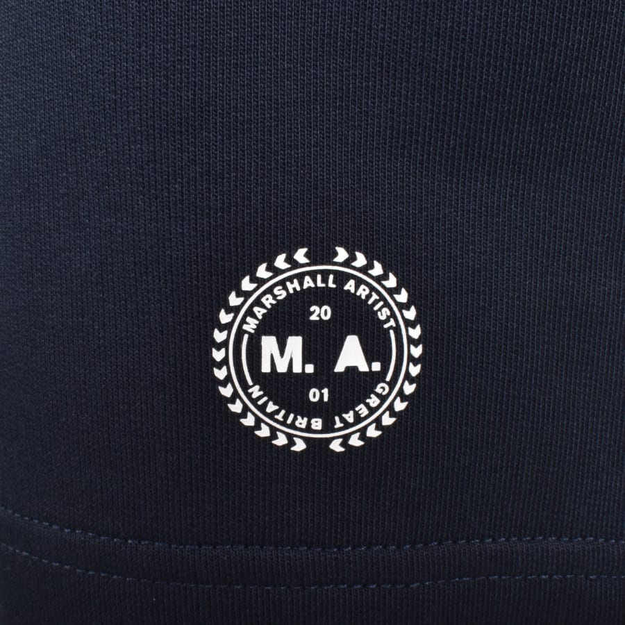 Image number 3 for Marshall Artist Delta Logo Shorts Navy