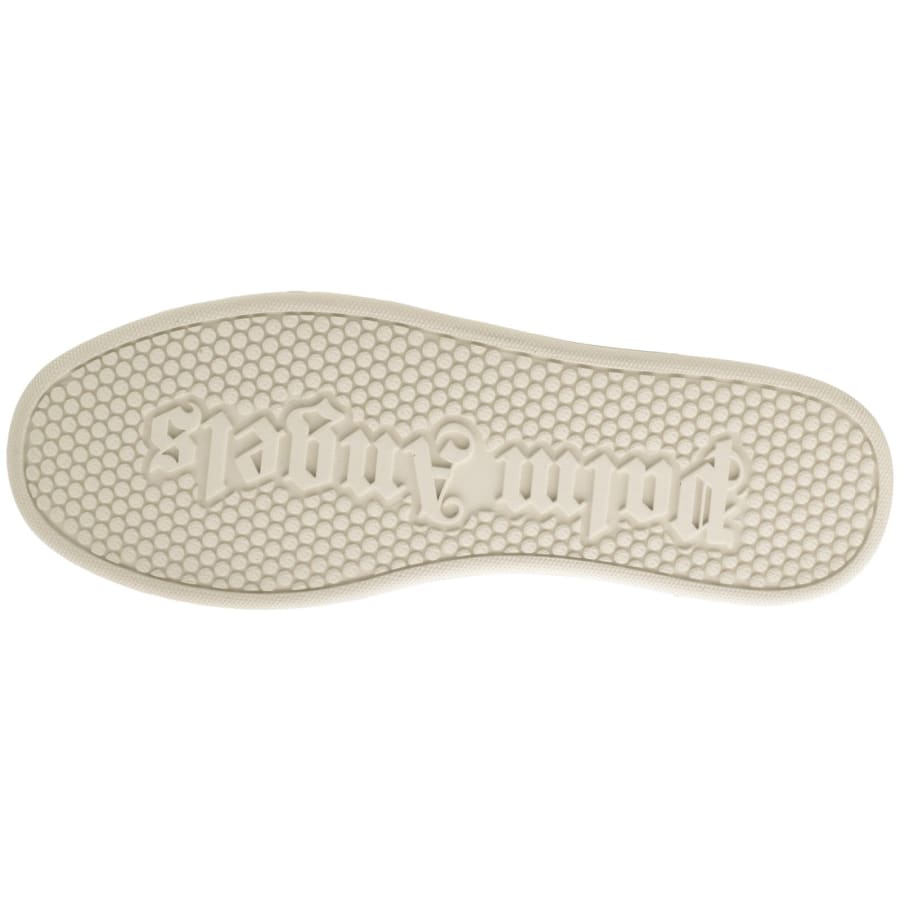 Image number 5 for Palm Angels Logo Tennis Trainers Black