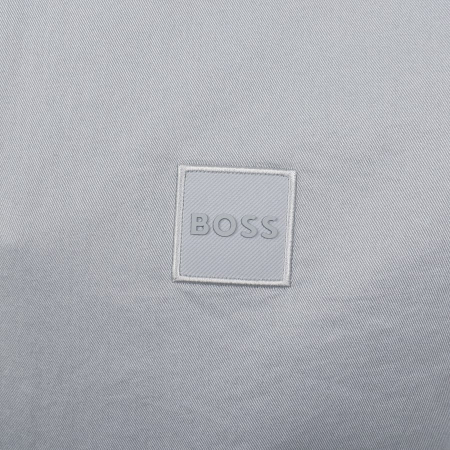 Image number 3 for BOSS Ricoplus Long Sleeve Shirt Blue