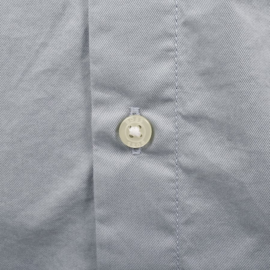 Image number 4 for BOSS Ricoplus Long Sleeve Shirt Blue