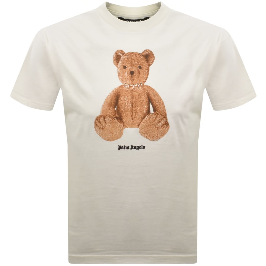 Image number 1 for Palm Angels Bear T Shirt Off White