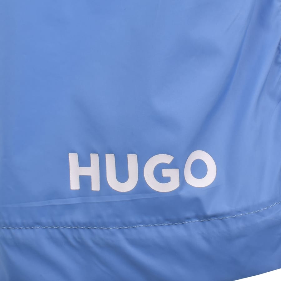 Image number 3 for HUGO Haiti Swim Shorts Blue