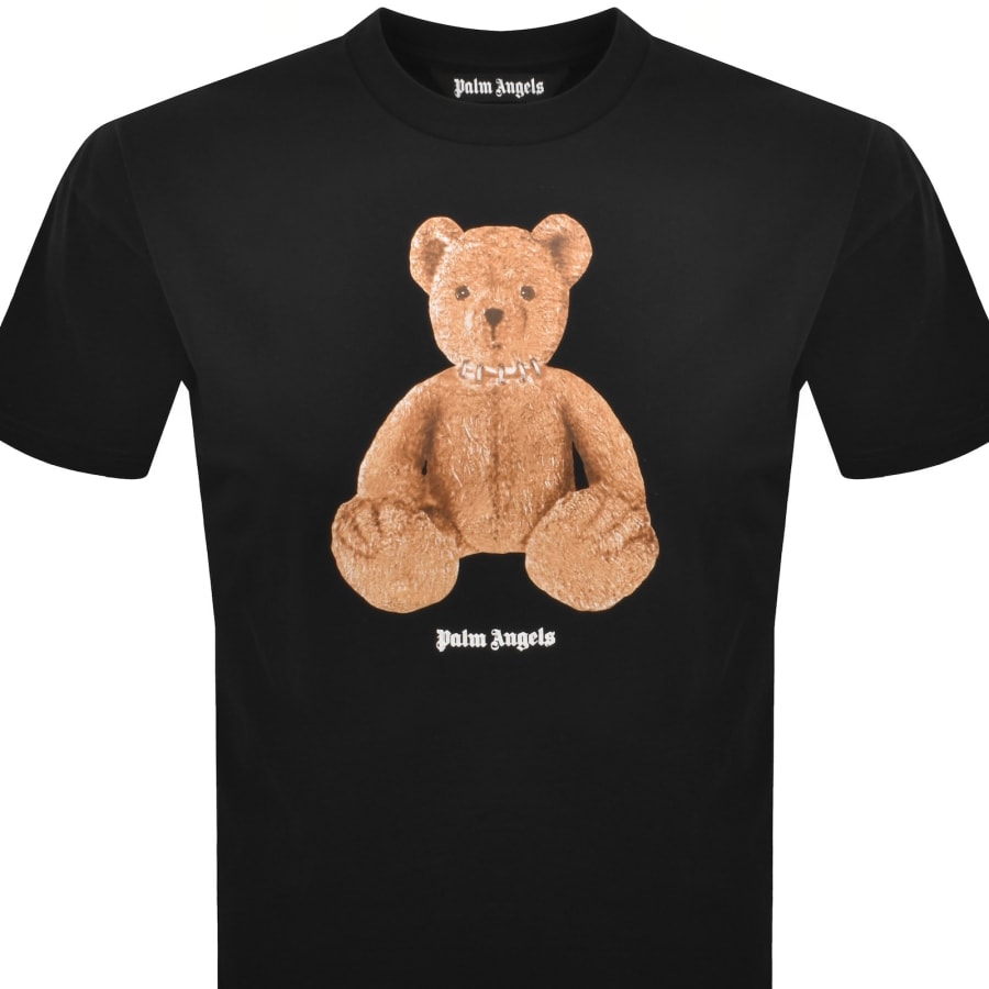 Image number 2 for Palm Angels Bear T Shirt Black