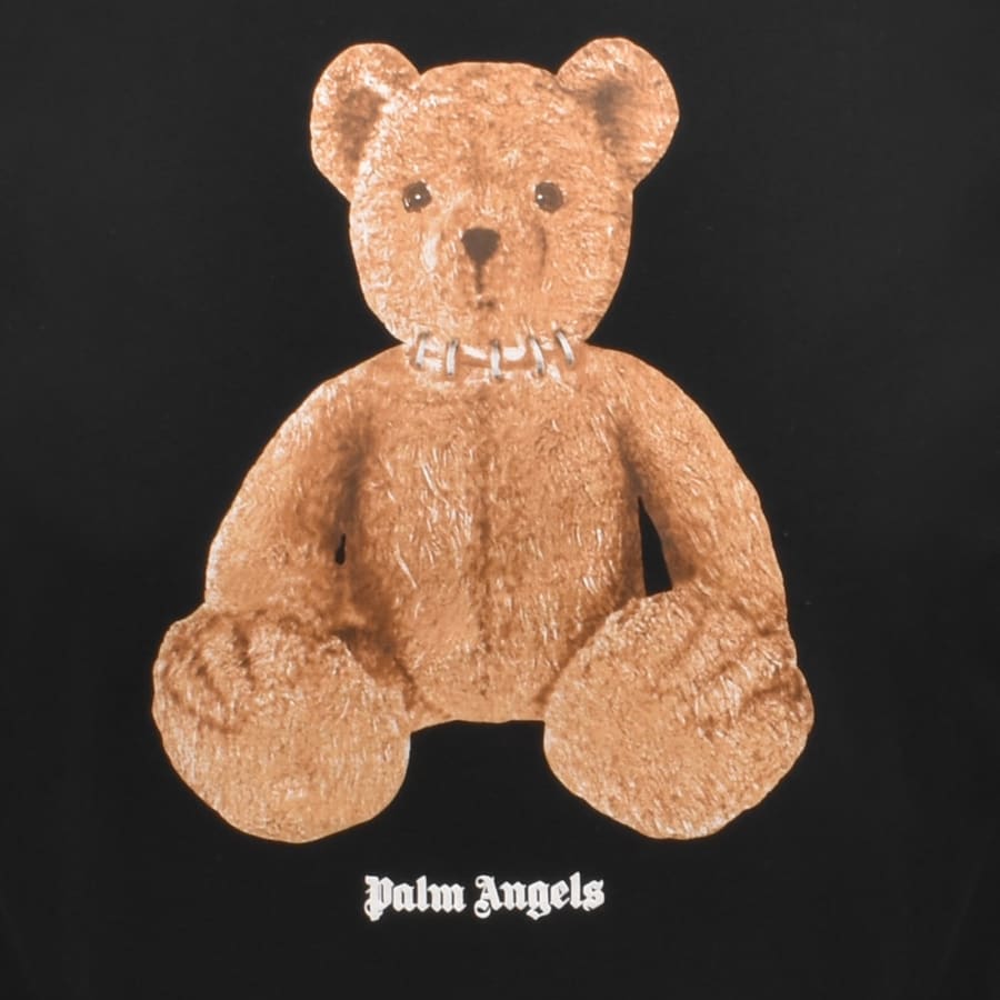 Image number 3 for Palm Angels Bear T Shirt Black