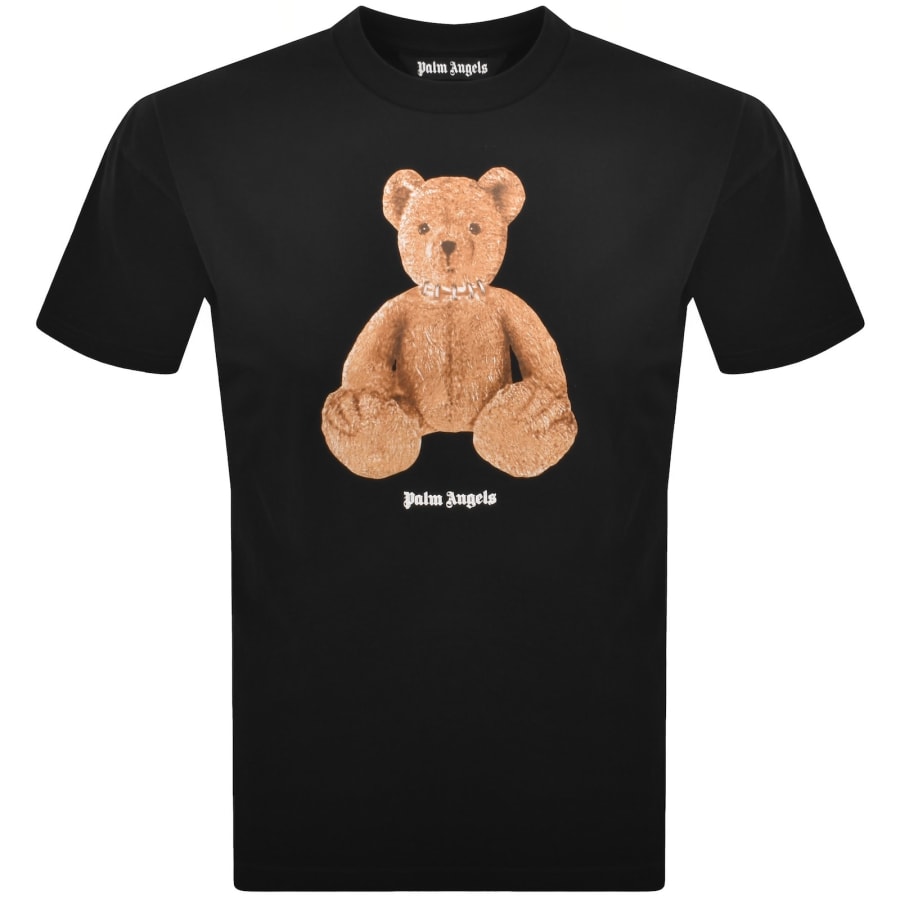 Image number 1 for Palm Angels Bear T Shirt Black