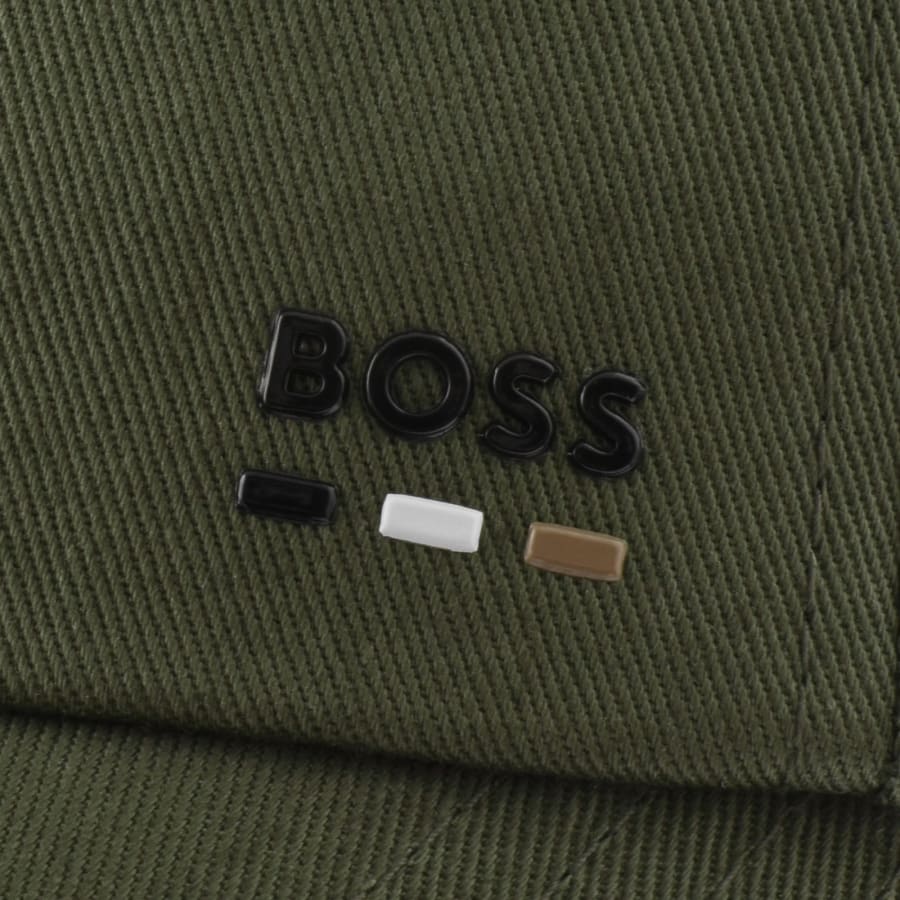 Image number 4 for BOSS Zed Icon Baseball Cap Green